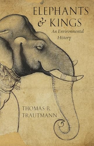 Book cover: detailed illustration of an elephant’s head and trunk.