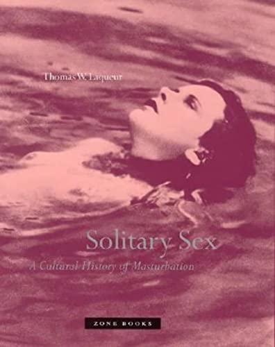 Book cover: “Solitary Sex” with a reclining woman in water.