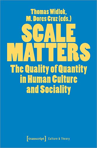 Book cover: "Scale Matters" in yellow text on a blue background.
