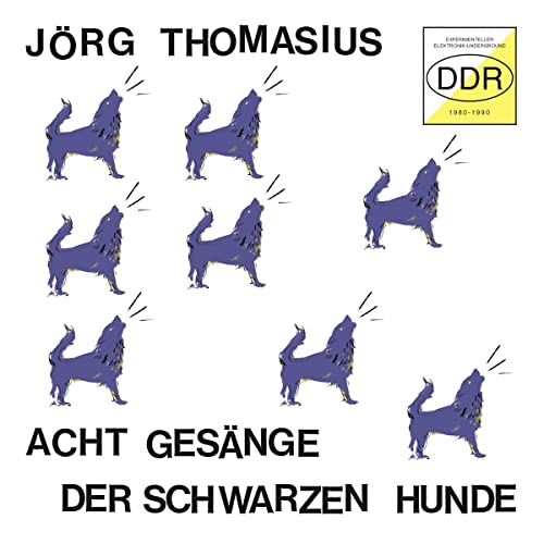 CD cover: repeating black dog illustrations on a white background.