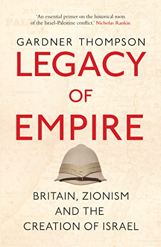 Book cover: "Legacy of Empire" with a pith helmet image.