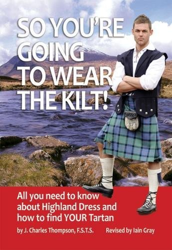 Book cover featuring a man in traditional Scottish Highland dress and mountains.