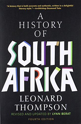 Book cover: “A History of South Africa, Fourth Edition” by Leonard Thompson.