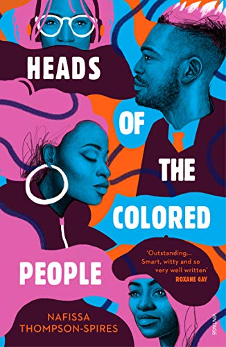 Book cover with portraits of Black people in bold, colorful design.