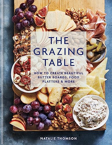 Book cover featuring a wooden board filled with grapes, cheese, crackers, and cured meats.