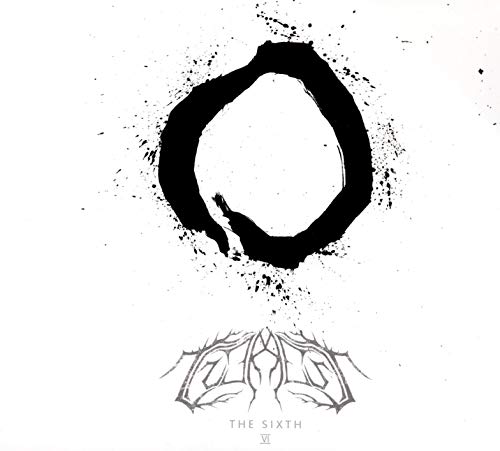 CD cover: black circle on white, with band name and Roman numeral VI.