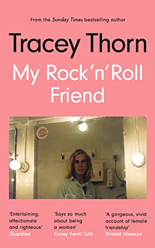 Book cover: "My Rock 'n' Roll Friend" with a woman looking in a mirror.