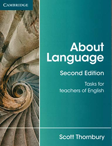 Book cover: “About Language” second edition, for English teachers.