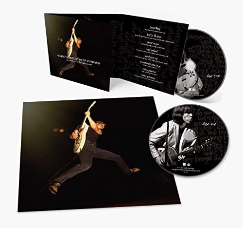 CD packaging for Thorogood & Destroyers live concert, black and white imagery.
