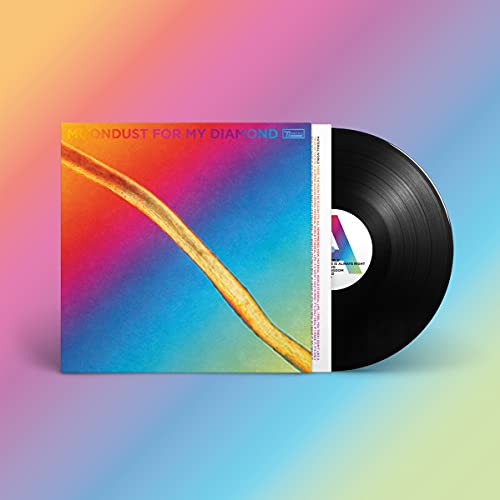 Thorpe Hayden’s “Moondust For My Diamond” vinyl record with colorful cover art.