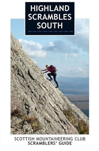 Book cover showing a hiker scrambling up a steep rocky mountain slope.