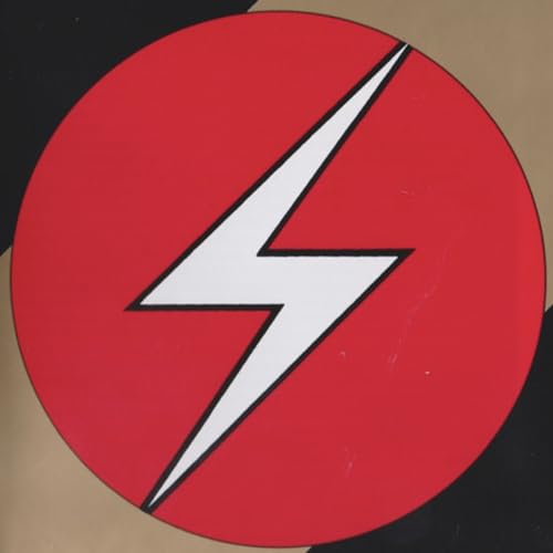 A white lightning bolt symbol centered inside a red circle on a dark background.