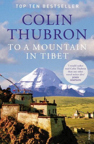 Book cover: snow-capped mountain with Tibetan buildings in foreground.