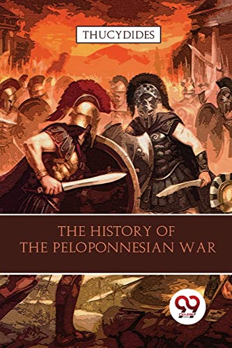 Book cover: “The History of the Peloponnesian War” with ancient warriors.