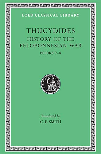 Green book cover: “History of the Peloponnesian War” by Thucydides, Loeb Classical Library.