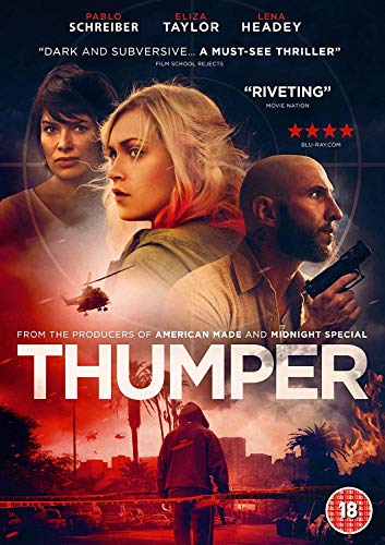 DVD cover of "Thumper" featuring three characters and a cityscape background.