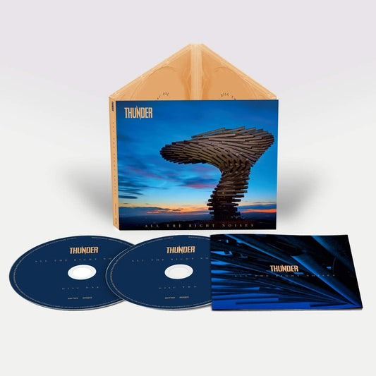 Thunder All the Right Noises CD set with case, two discs, and booklet.