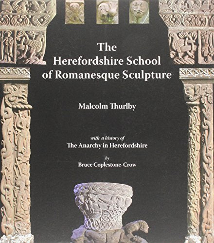 Book cover featuring carved stone details and the title "Herefordshire School...