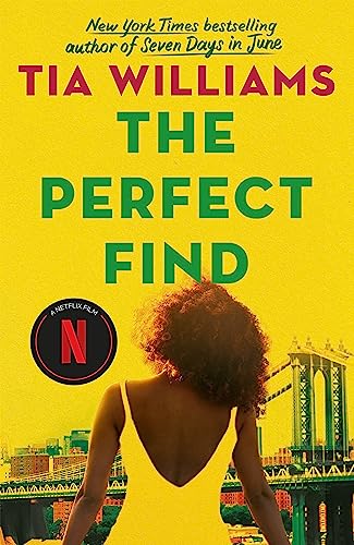 Book cover featuring a woman facing a city bridge against a bright yellow background.