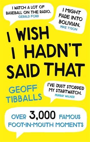 Yellow book cover with speech bubbles and bold black text.