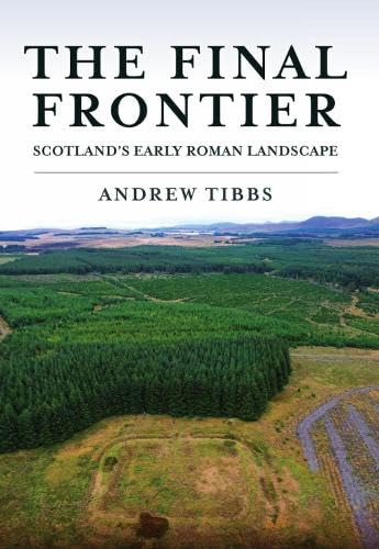 Book cover depicting a Scottish landscape with Roman archaeological features.