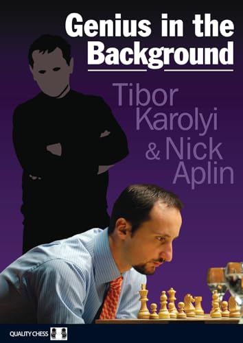 Book cover: chess player focused on a board, shadowed figure behind.