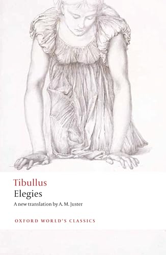 Book cover: sketch of a woman with text "Elegies" and "Tibullus".