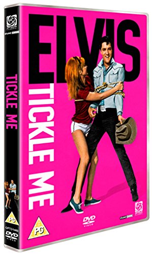 Tickle Me" DVD cover featuring Elvis Presley and a woman in red.