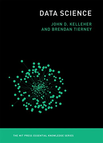 Book cover: "Data Science" with teal graphic and text on black background.