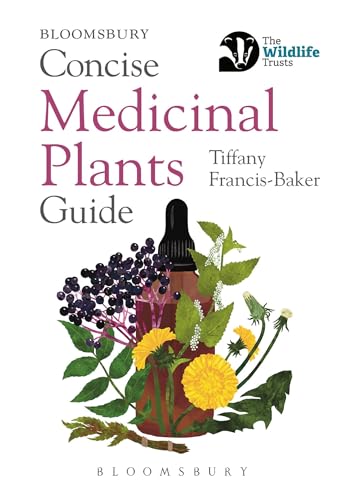 Book cover: “Concise Medicinal Plants Guide” with plant illustrations.