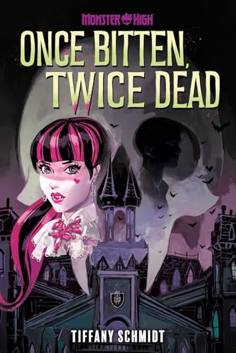 Book cover featuring a vampire girl in front of a spooky castle.