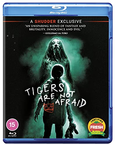 Blue-ray case with dark cover art featuring a child and ghostly figure.