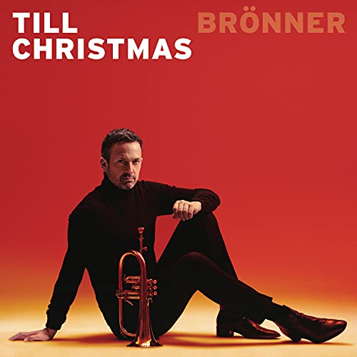 Till Brönner album cover, "Christmas," featuring the artist with a trumpet.