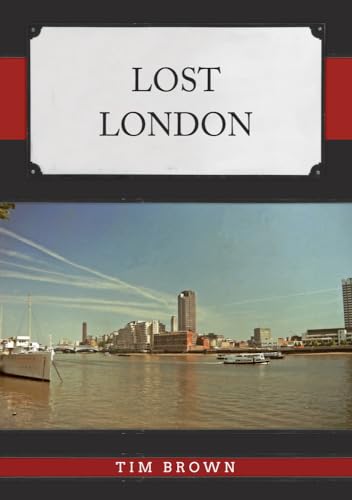 Book cover: "Lost London" with a cityscape and river view.