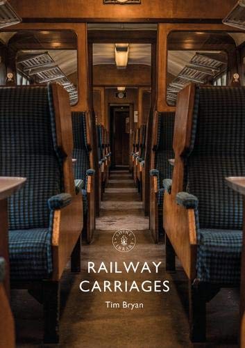 Book cover depicting the interior of a vintage railway carriage.