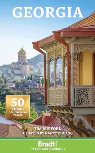 Book cover featuring a traditional wooden balcony with a cathedral in the background.