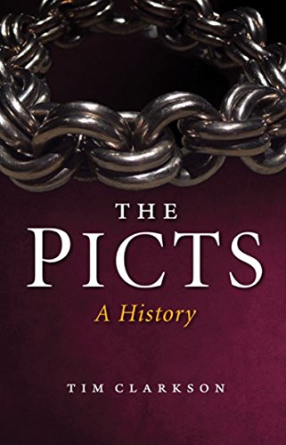 Book cover: “The Picts: A History” with silver chain detail.