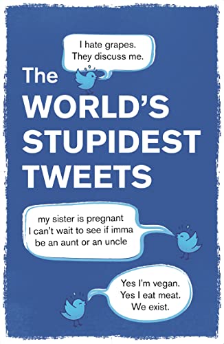 Blue book cover with white text and cartoon bird illustrations.