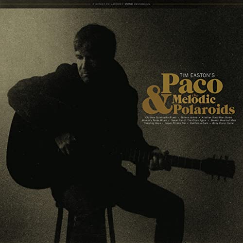 CD cover featuring Tim Easton with a guitar, sepia toned.