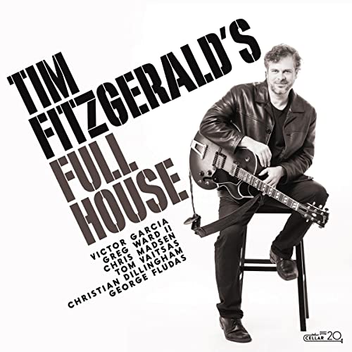 Tim Fitzgerald album cover featuring a man with a guitar.