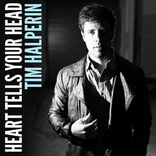 Black and white album cover featuring portrait of Tim Halperin.