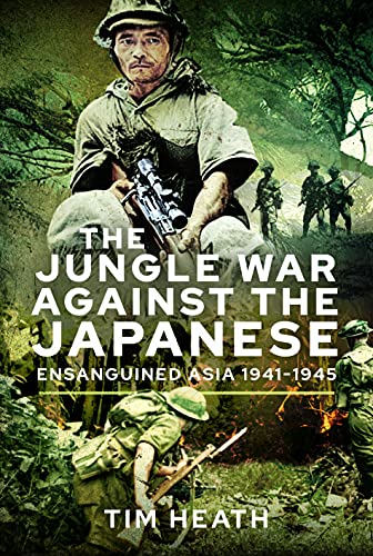 Book cover depicting soldiers in a jungle during World War II.