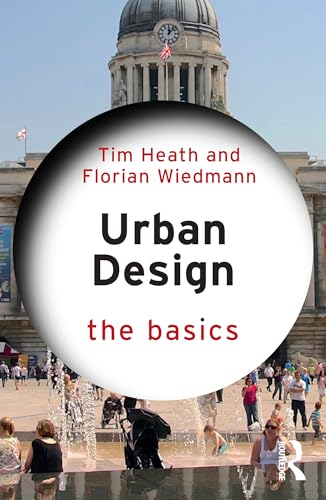 Book cover: "Urban Design: The Basics" with a city square background.