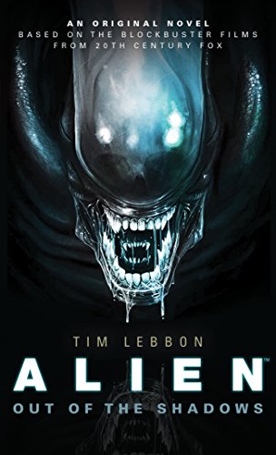Book cover featuring a close-up, menacing Xenomorph from the Alien franchise.