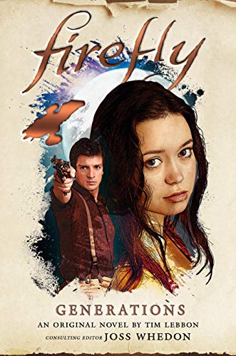 Book cover featuring characters from Firefly, with title "Generations.