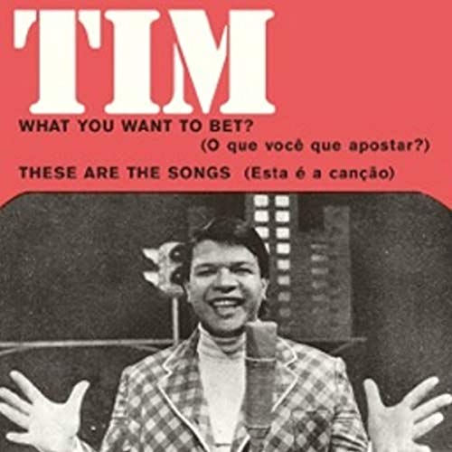 Tim Maia 7" vinyl record cover with a portrait of the singer.