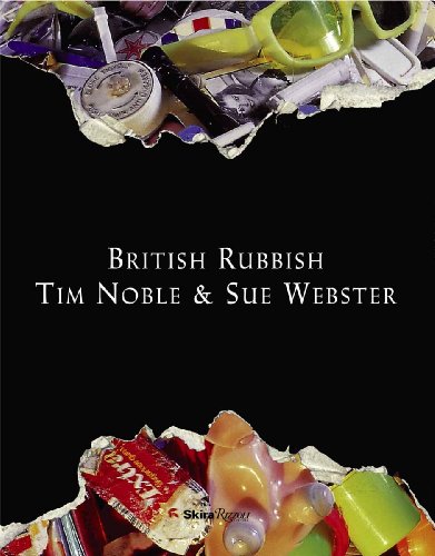 Book cover: “British Rubbish” with collage of discarded items.
