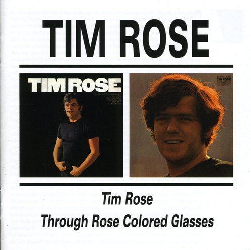 "CD cover with two photos of Tim Rose on a white background."