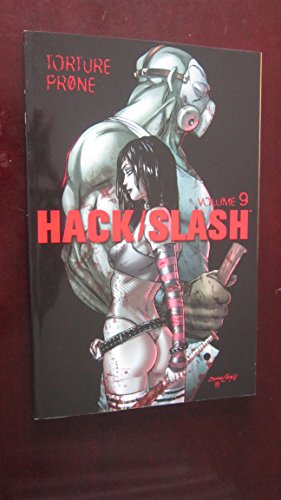 Hack/Slash volume 9 cover: masked man, woman, and red title text.