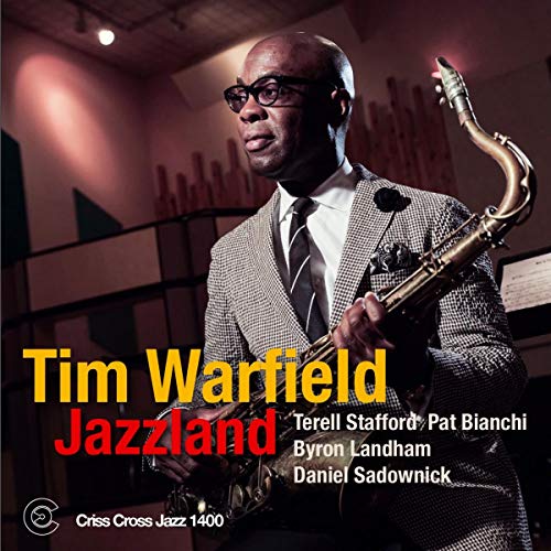 CD cover featuring jazz saxophonist Tim Warfield in a suit.